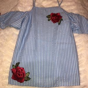 Striped Francesca’s top